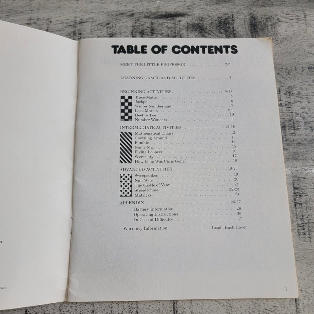 Texas Instruments The Little Professor Workbook - Picture 8 of 8